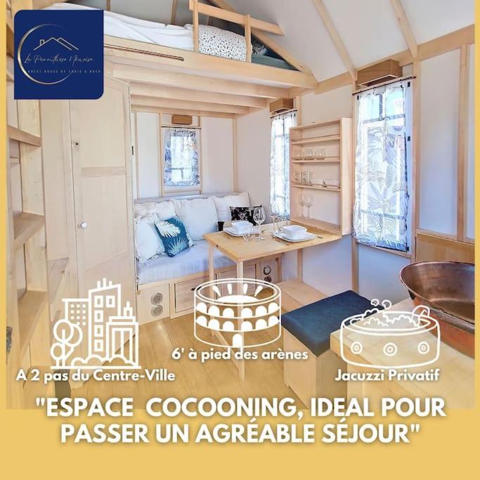 Cosy Tiny Centre-Ville De Nîmes Esterno foto